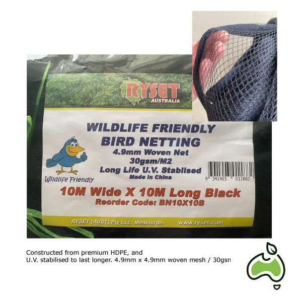 Wildlife Friendly Bird Netting — Gardening Direct Australia